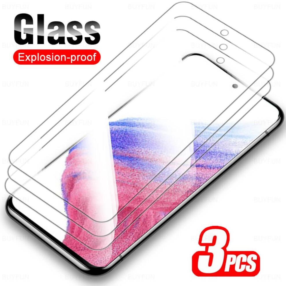 3Pcs Protective Glass for Samsung Galaxy A13 A33 A53 A73 5G A03 A13 4G A23 Tempered Glass Screen Protector for Galaxy A53 5G A 53 73 33 13 Glass Film
