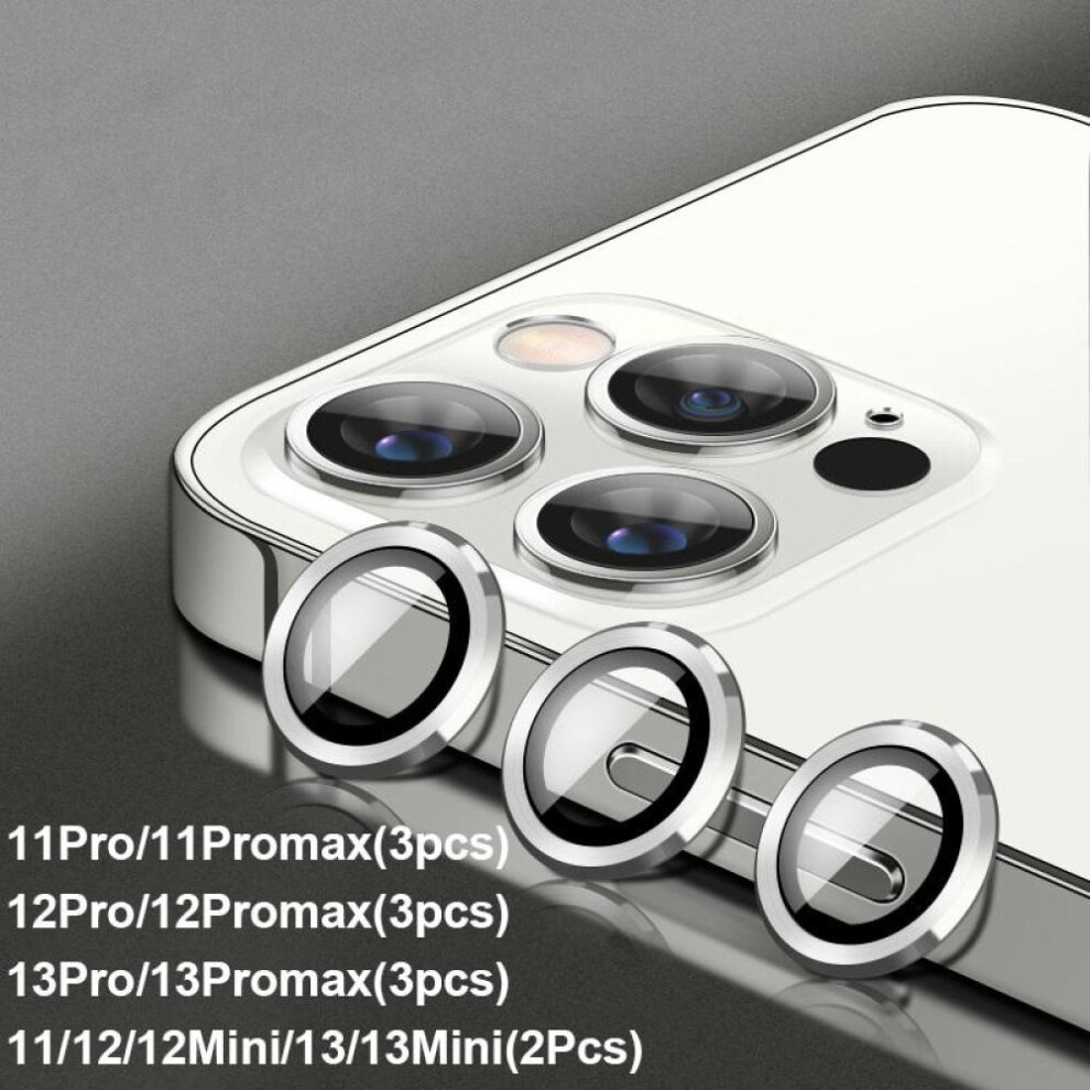 (iPhone 15 Pro Max 3PCS, White) 2/3 Pcs Back Lens Protector For iPhone 16 15 11 12 Pro Max 13 Luxury Camera Protective Glass For iPhone 14 Plus Lens Protector Film Glass