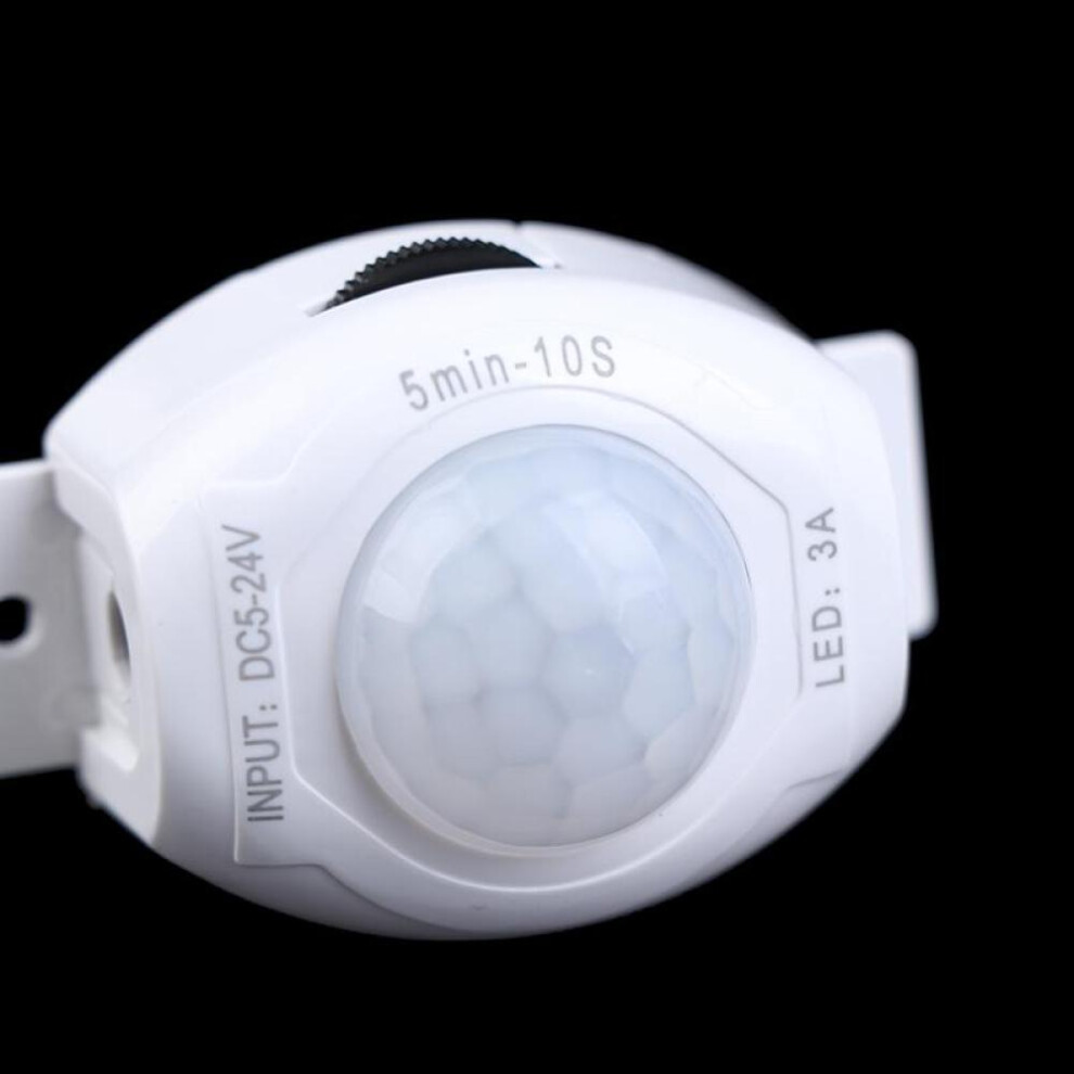 Motion Sensor Dc 5V 12V Light Switch Movement Detector Activated Timer Automatic
