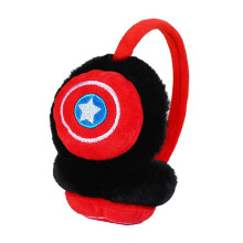 (C) Kids Boy Girl Superhero Batman Winter Earmuffs Soft Ear Warmers Gift