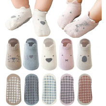 Baby Girls Newborn Infant Cotton Socks Cute Mesh Thin Anti-slip Non Skid Floor Walk Summer