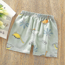 (4-5 Years, Light Green Coconut) Toddler Baby Kids Cute Cartoon Shorts Boys Girls Casual Short Pants Bottoms