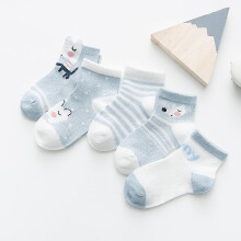 (S(12-24M), 07) 5pairs/lot Infant Baby Socks Baby Socks For Girls Cotton Mesh Cute Boy Toddler Socks Baby Clothes