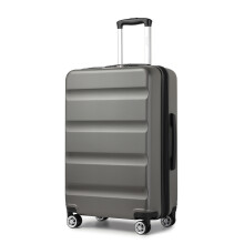 (28 inch) Grey 20/24/28 Inch Hard Shell Suitcase Hand Luggage Travel With TSA Lock