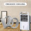 5.9inch Portable Air Conditioner Exhaust Hose Coupler Window Adapter 5