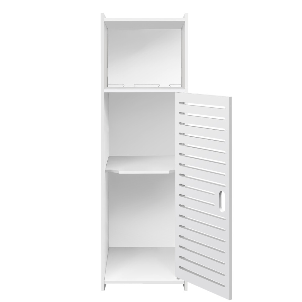 Bathroom Cabinets,Bathroom Storage Units with Open Storage Shelf,Free-standing Floor Cabinets,Corner Organizer Cupboard for Bedroom Kitchen Hallway