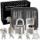 Lock Picking Kit, 25piece Lock Picking Kit, Practice Tools With 3 Clear Locks 1