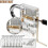 Lock Picking Kit, 25piece Lock Picking Kit, Practice Tools With 3 Clear Locks 5