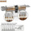 Lock Picking Kit, 25piece Lock Picking Kit, Practice Tools With 3 Clear Locks 2