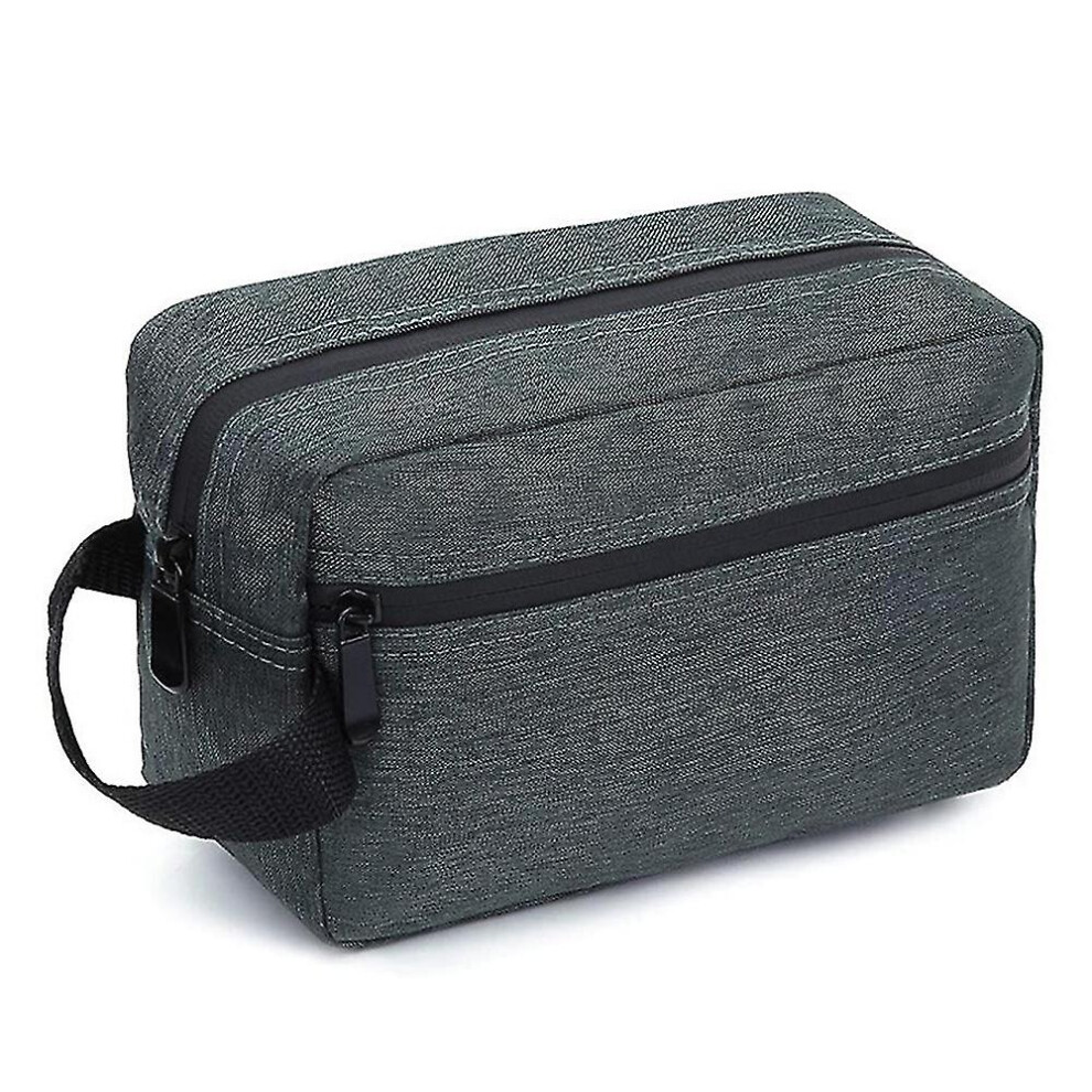 (Grey) Toiletry Bag Hanging Dopp Kit For Men Women Water Resistant Shaving Bag For Travel Gifts-image-OPC-PFQ7HPB-NEW