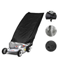 Waterproof Lawn Mower Cover Mower Cover Dustproof Rainproof And Sunscreen Black