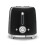 Smeg Smeg 50's Style Retro Range Breakfast Set, 1.7L 3000W Variable Temperature Kettle and Multi-Functional Control 2-Slice 950W Toaster, Black 5