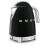 Smeg Smeg 50's Style Retro Range Breakfast Set, 1.7L 3000W Variable Temperature Kettle and Multi-Functional Control 2-Slice 950W Toaster, Black 4