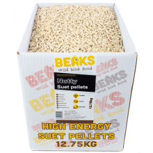 BEAKS Nutty suet feed pellets for wild birds 12.75kg