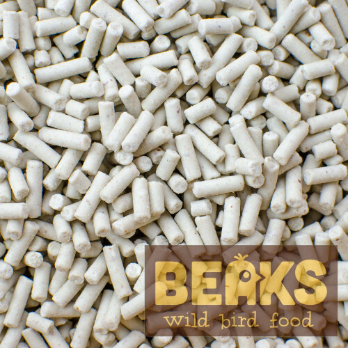 BEAKS Nutty suet feed pellets for wild birds 12.75kg 2