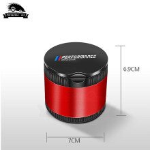 (Red A) Alloy Car Ashtray With Led Light For Bmw G20 G30 E90 E46 E84 F30 M Portable Smokeless Auto Ashtray Flame Retardant Cigarette Box