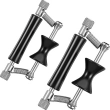 2 Pack Guitar Rolling Capo Sliding Capo Adjustable Capo Rubber And Stainless Steel Capo