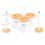 Royalford ROYALFORD 5-Piece Kitchen Countertop Storage Set | White 1