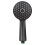 URBN Living Universal Black Shower Head 3 Mode Function Anti Limescale Water Save 1.5M Hose 4