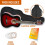 3rd Avenue 3/4 Size Kids Classical Guitar Spanish Nylon String Beginner Pack Bundle -Bag, Strings Red 2