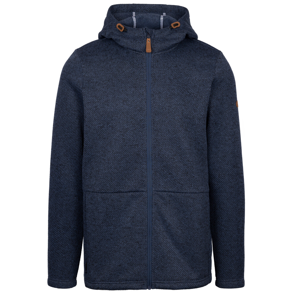 (M, Navy Marl) Trespass Mens Full Zip Hoodie Faddiley