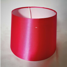 (Hot Pink ) 10" EMPIRE SILK FABRIC DRUM TABLELAMP &LIGHT SHADE