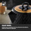 Tower Tower Empire Black Jug Kettle & 4 Slice Toaster Matching Set 4