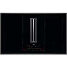 AEG CCE84751FB 8000 83cm Induction Extractor Hob - Black