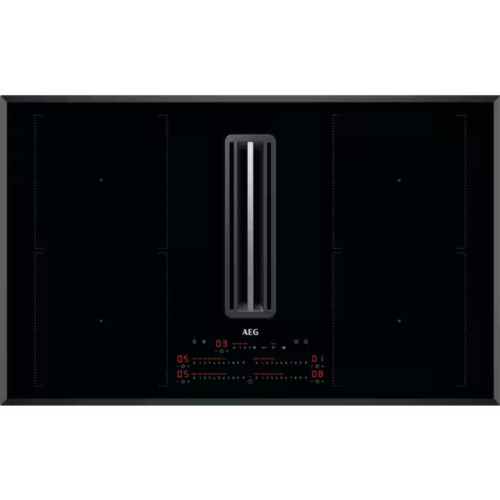 AEG AEG CCE84751FB 8000 83cm Induction Extractor Hob - Black