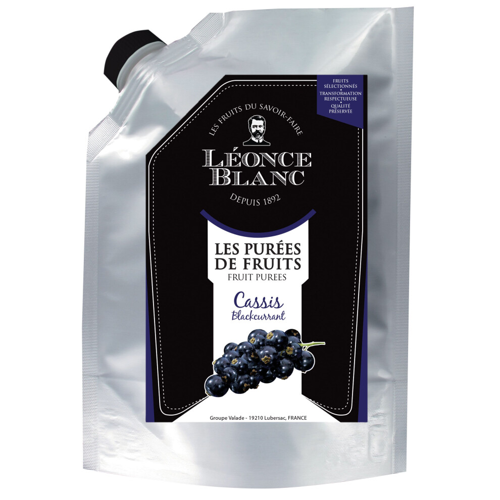 Leonce Blanc Blackcurrant Fruit Puree - 1kg