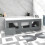 NES Home Nes Home Matt Grey 1800mm Magnetic Door Durable PVC Front Bath Panel 8