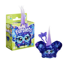 Furby Furblets Star-Lee Mini Vriend, 45+ Geluiden, Melodieën uit de Ruimte, Spreekt Furbish, Elektronisch Knuffeldier