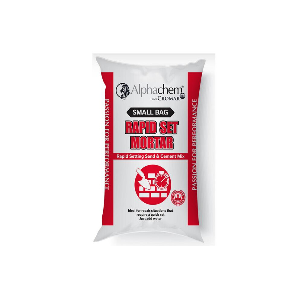 CROMAR Rapid Set Mortar Setting Sand & Cement Mix Small Bag 5kg