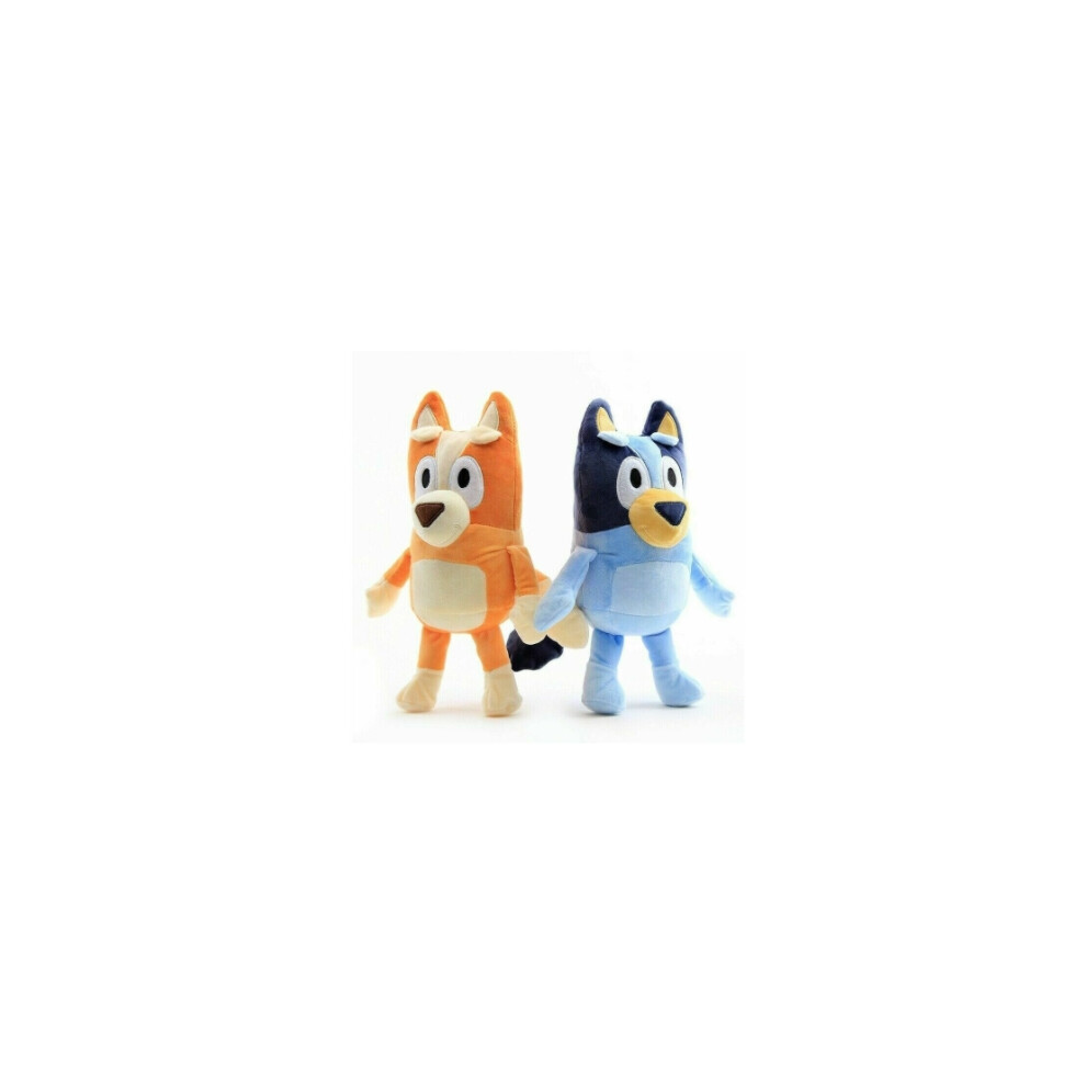 2pc Bluey Bingo Plush Toys 28cm Kids Soft Toys