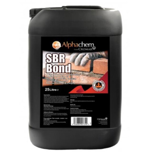 Alpha Chem SBR BOND Waterproof External Grade Bonding Agent 25L
