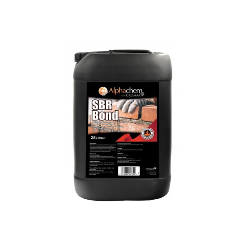 Alpha Chem Sbr Bond Waterproof External Grade Bonding Agent 25L 5036684007344
