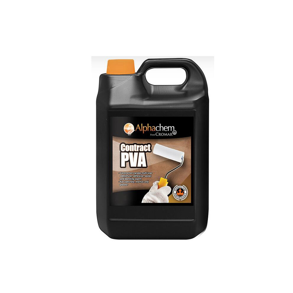 Cromar Alpha Chem Contractors Pva Wood Adhesive Bonding Agent 25Kg 5036684007337