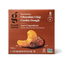 Chocolate Chip Cookie Dough Nutrition Bars 5ct