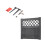 Living And Home (90*90cm) Rhombus Garden Wood Fence Gate, Grey 5