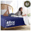 (Super King) Extra Deep Blue Fitted Sheets 40cm Stripe Bed Sheet. 1