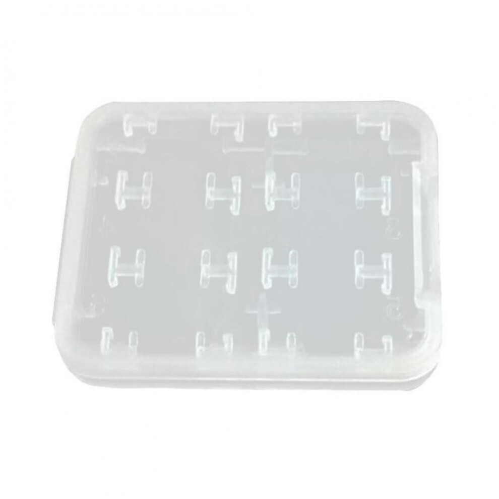 Multifunctional Clear Micro SD TF SDHC MSPD Memory Card Storage Box Holder Case