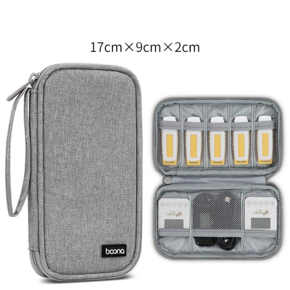 Electronic Storage Bag U Disk Flash Drive Handbag Multifunction Travel Carrying Case USB Data Cable Organizer Bags Accessories
