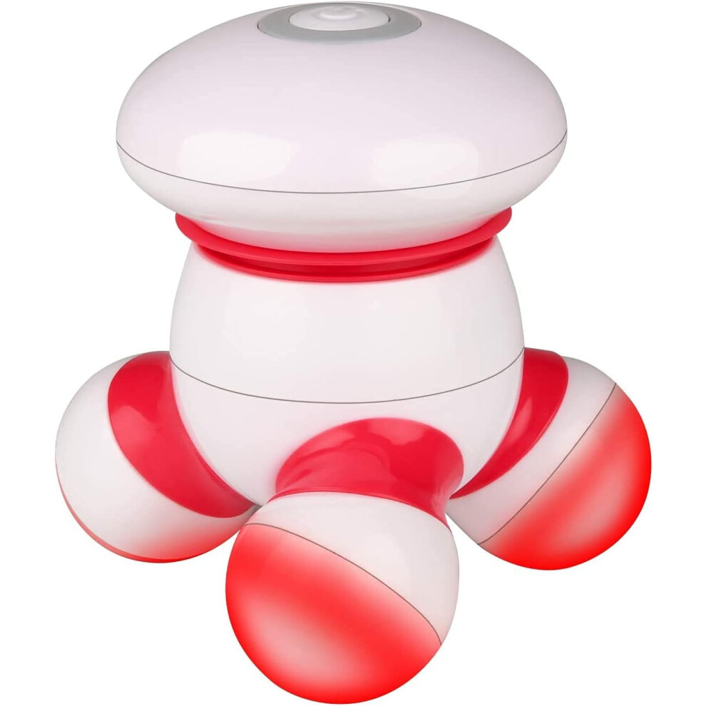 Gogerstar Cordless Mini Massager Portable Hand-Held Electric Vibrating Deep Tissue Percussion Body Massager For Back, Neck, Hand, Shoulder