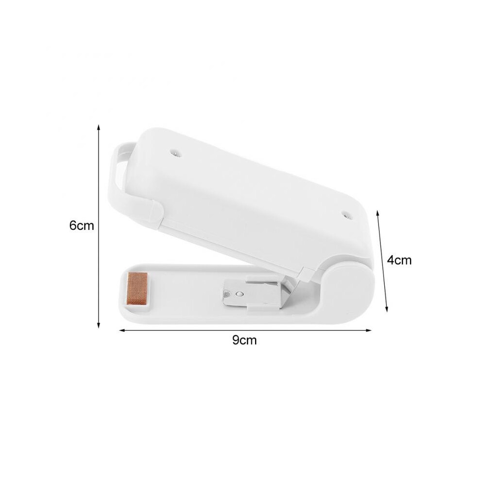 Mini Heat Bag Sealing Machine Package Sealer Thermal Plastic Food Bag Closure Portable Sealer Food Packaging Heat Sealer