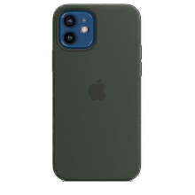 (Cyprus Green) Silicone Case With Magsafe For Iphone 12 & 12 Pro