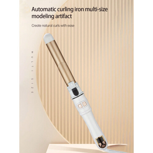 Automatic rotating curling iron, can easily create beach wave curls, automatic rotating curling barrel automatic curling iron 2