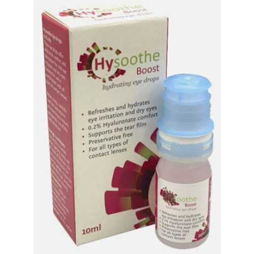 HYSOOTHE BOOST 0.2% HYALURONATE EYEDROPS 10ML