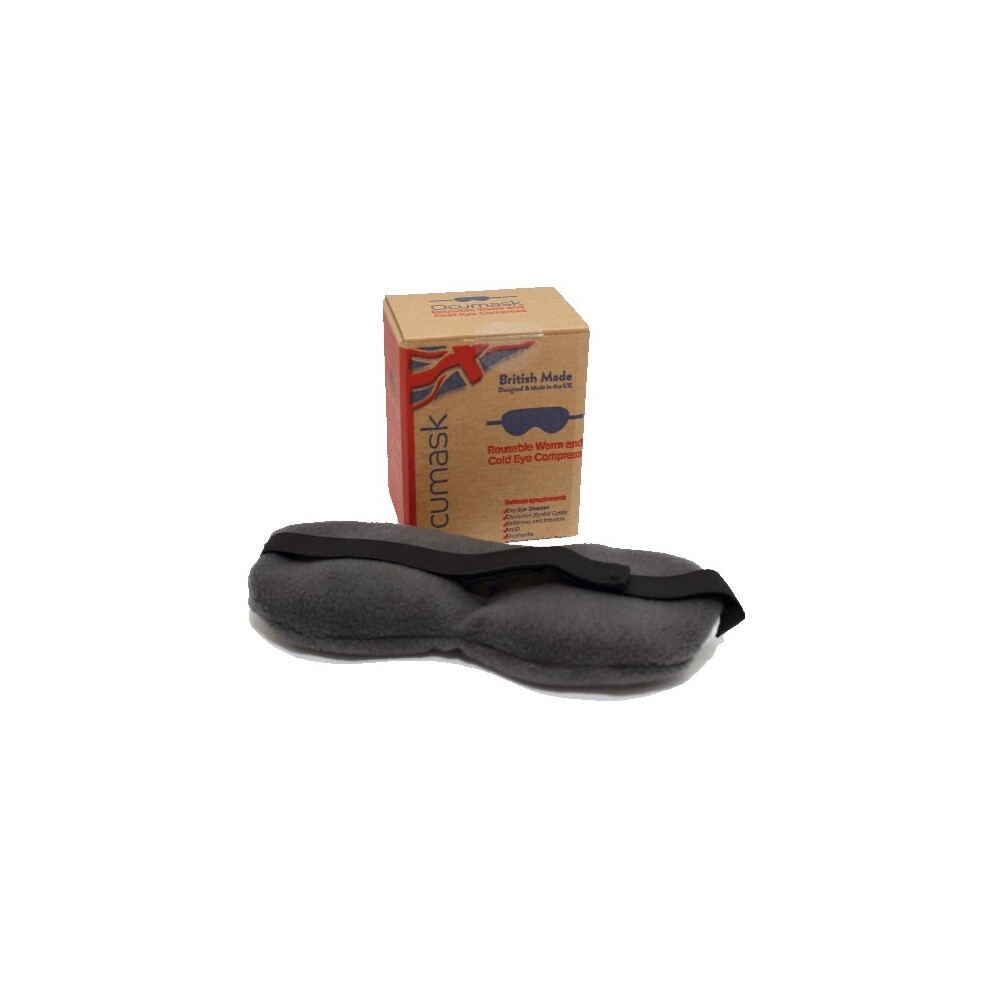 Ocumask Eye Compress Heat Bag Safe Microwave Heat Hot Cold Dry Mask