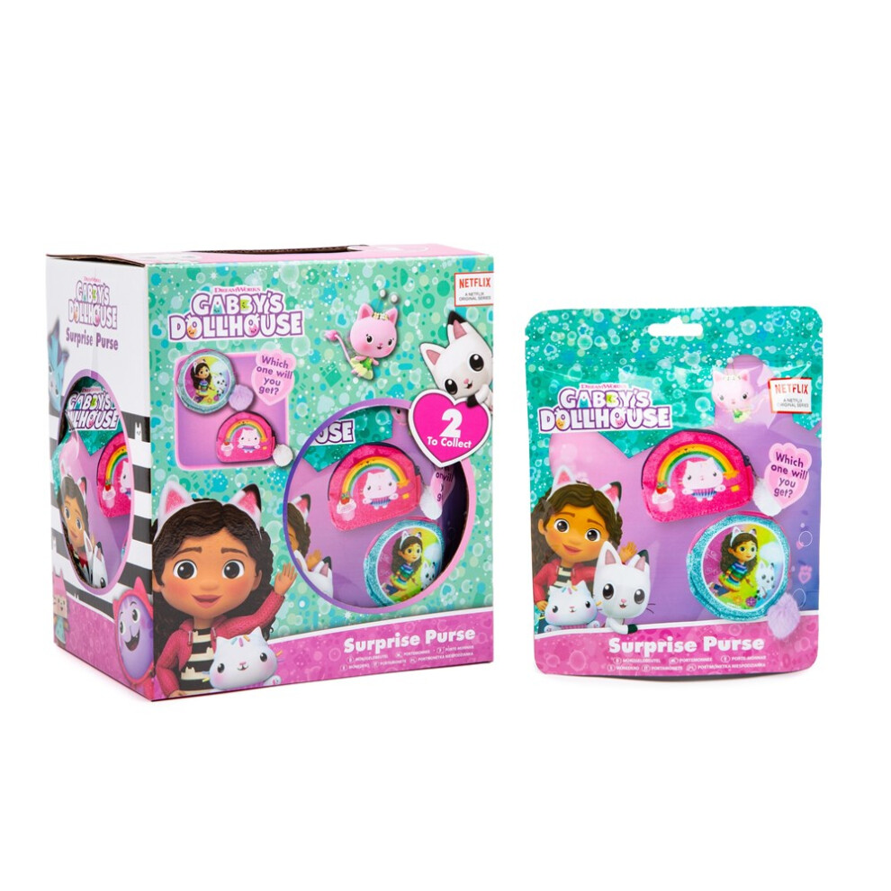 Gabby's Dollhouse Surprise Coin Purse Wallet Children Character Girls