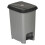 URBN Living (Grey) 8L Mini Pedal Bin Kitchen Bathroom Toilet Recycle Waste Garbage Storage Dustbin 1